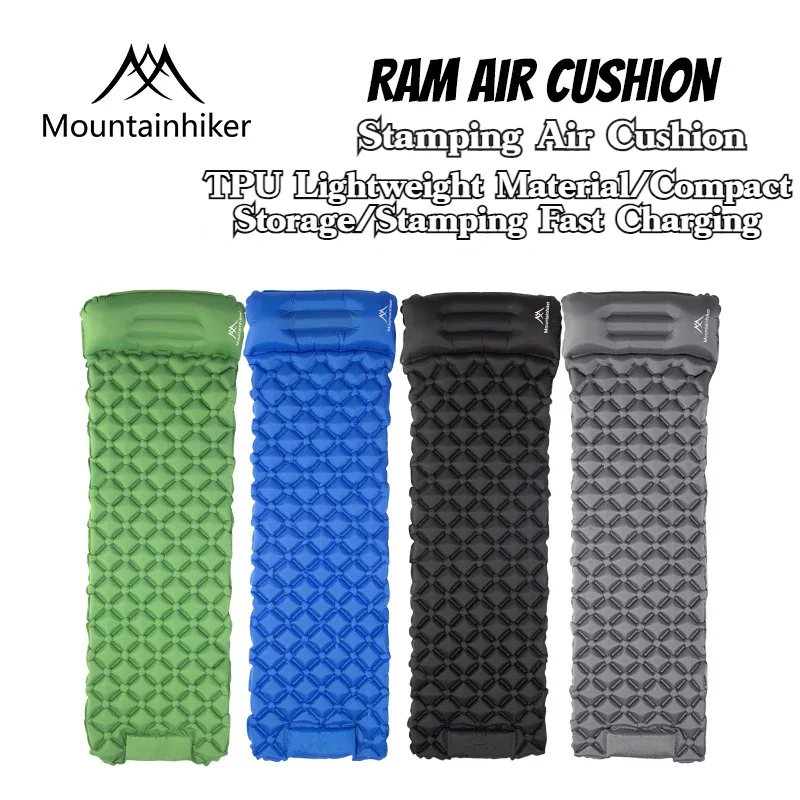 Outdoor Camping Inflatable Mat - مراجعة Camp Pillow Compressible وسعره