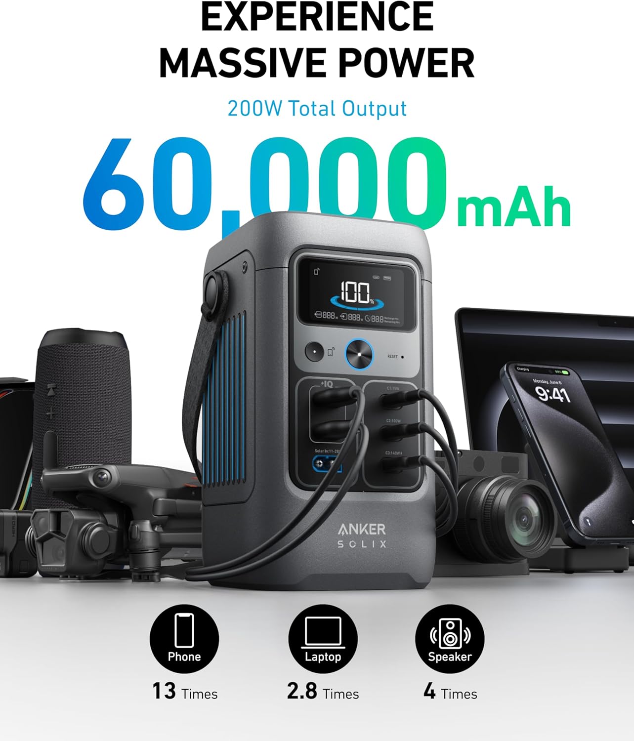 Brand New Anker SOLIX C200 DC  - مراجعة Outdoor Camping Brand وسعره