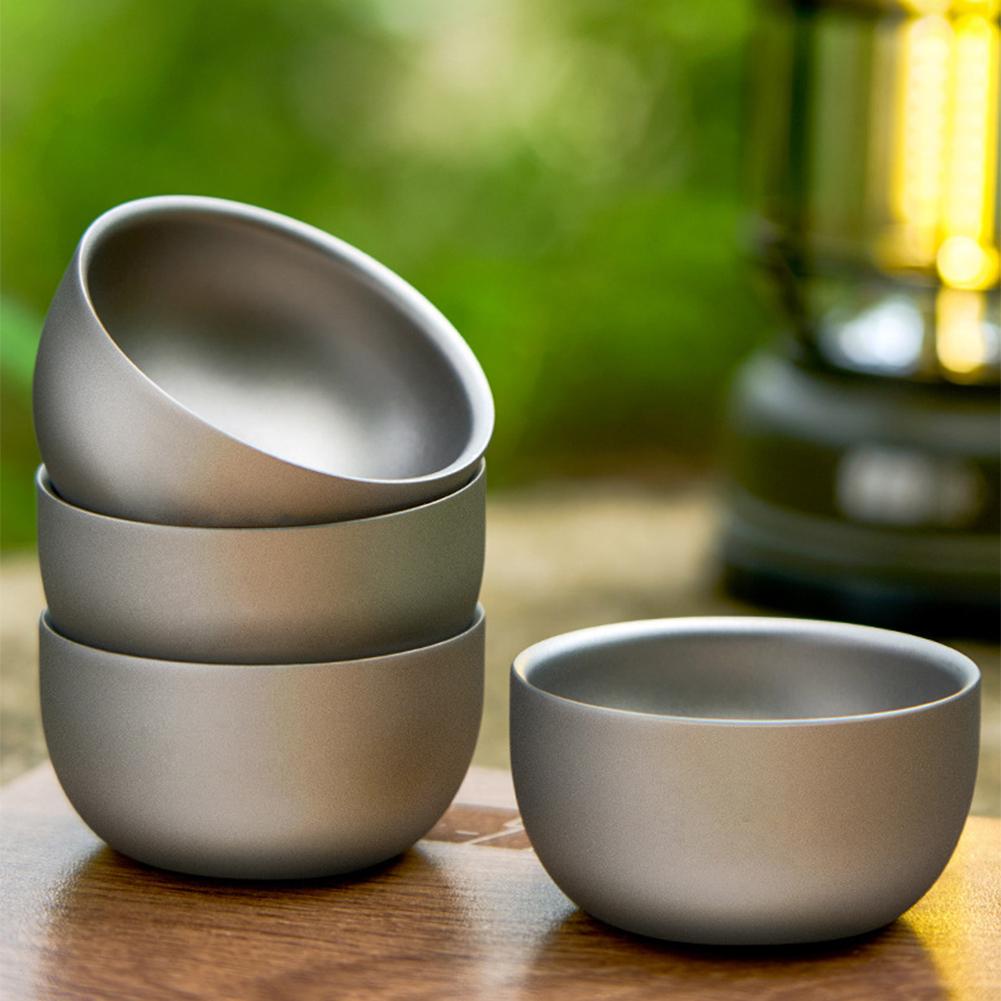 D2 Pure Titanium Double-layer  - مراجعة Outdoor Camping Kettle وسعره