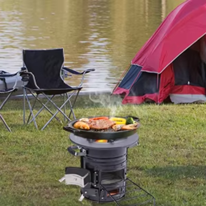 【Popular】Two Doors Firewood Bu - مراجعة Outdoor Camping Stove وسعره