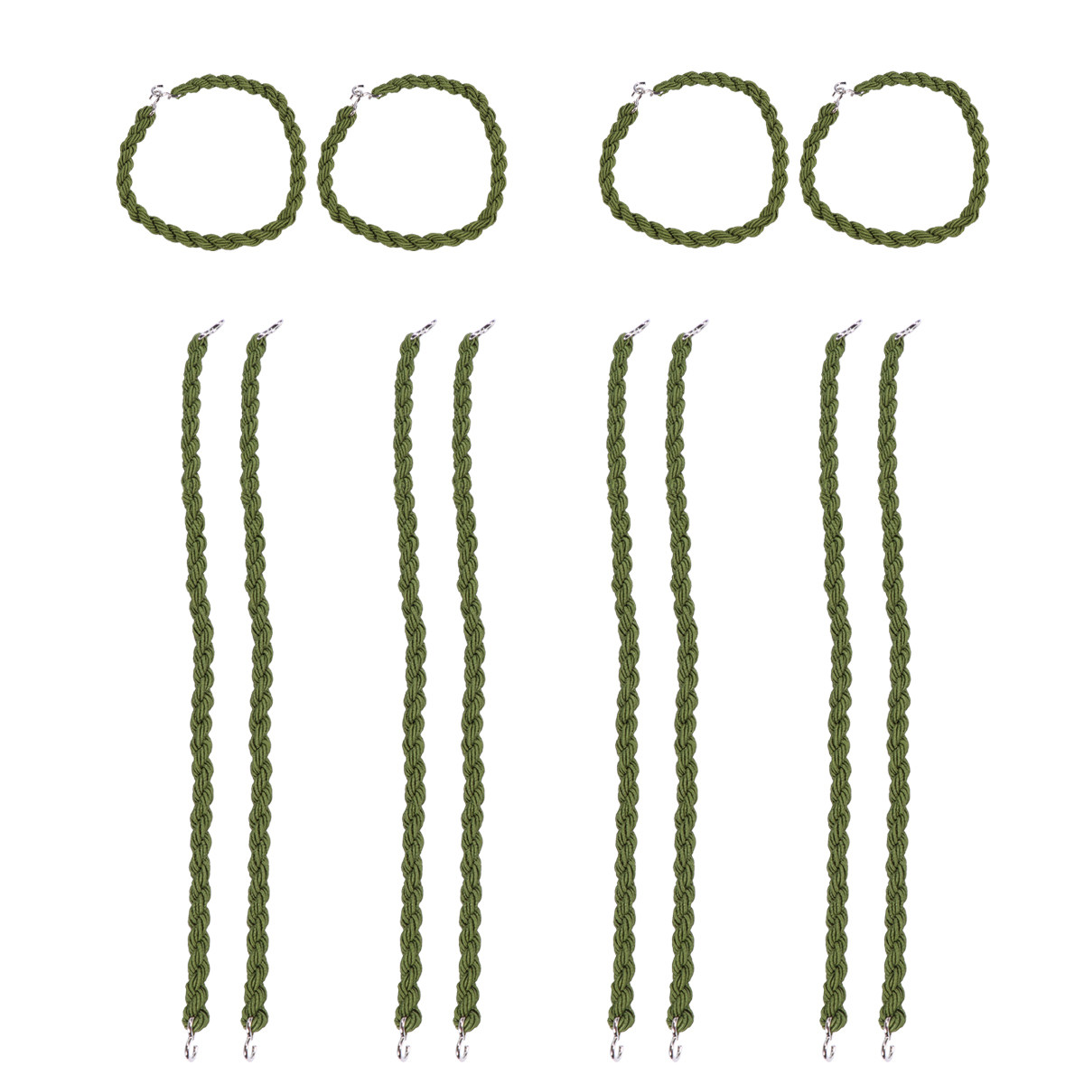 6Pcs Boots Rubber Band Legging - مراجعة Outdoor Camping Gear وسعره