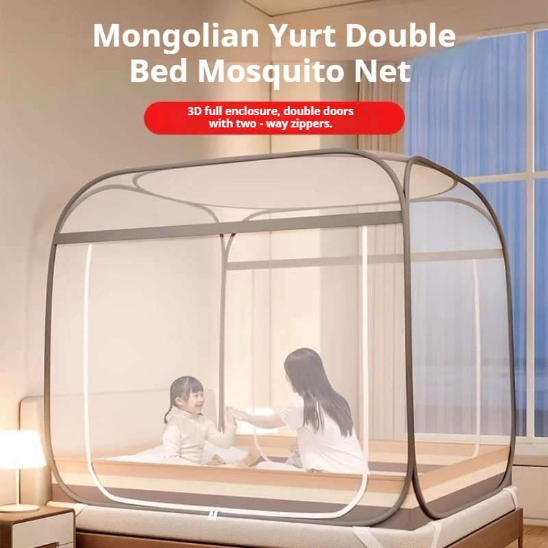 Mongolian Yurt Double Bed Mosq - مراجعة Outdoor Yurt Camping وسعره