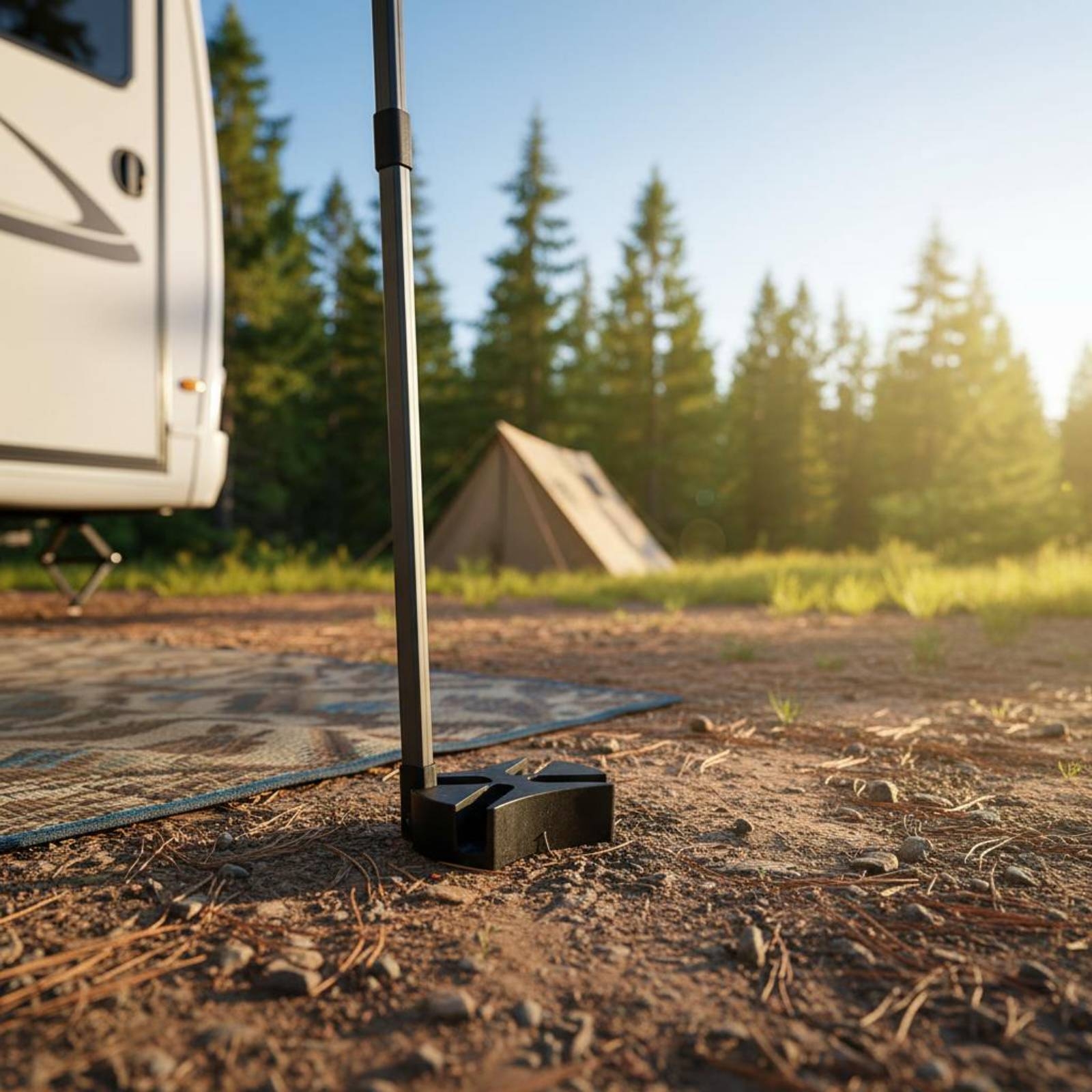 Oval Tube Connector Base Long- - مراجعة Outdoor Camping Gear وسعره