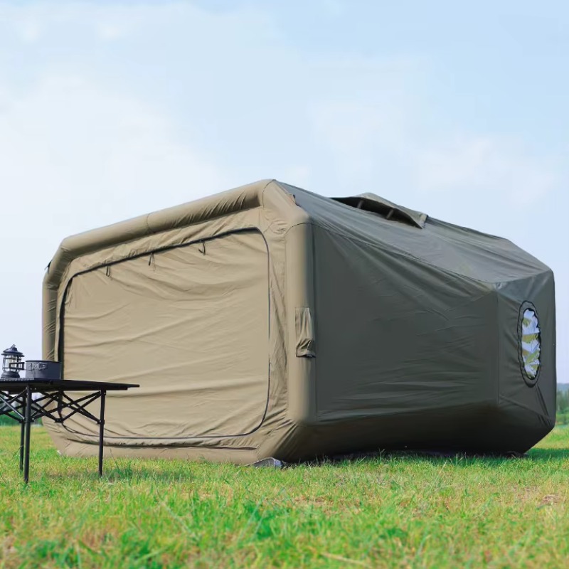 2025 Newest Air Frame Camping  - مراجعة Outdoor Camping Inflatable Tent وسعره