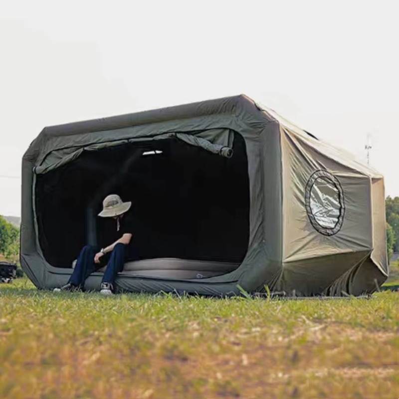 2025 Newest Air Frame Camping  - مراجعة Outdoor Camping Inflatable Tent وسعره