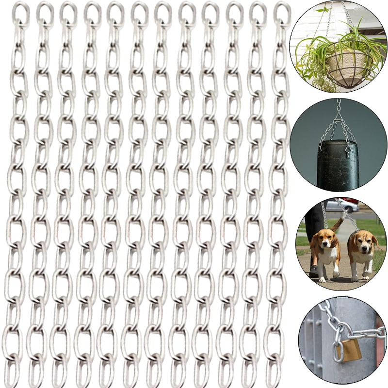 Stainless Steel Chains Sling L - مراجعة Outdoor Camping Dog Fence وسعره