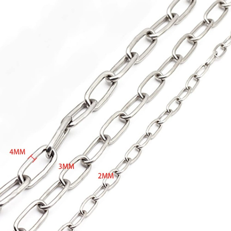 Stainless Steel Chains Sling L - مراجعة Outdoor Camping Dog Fence وسعره