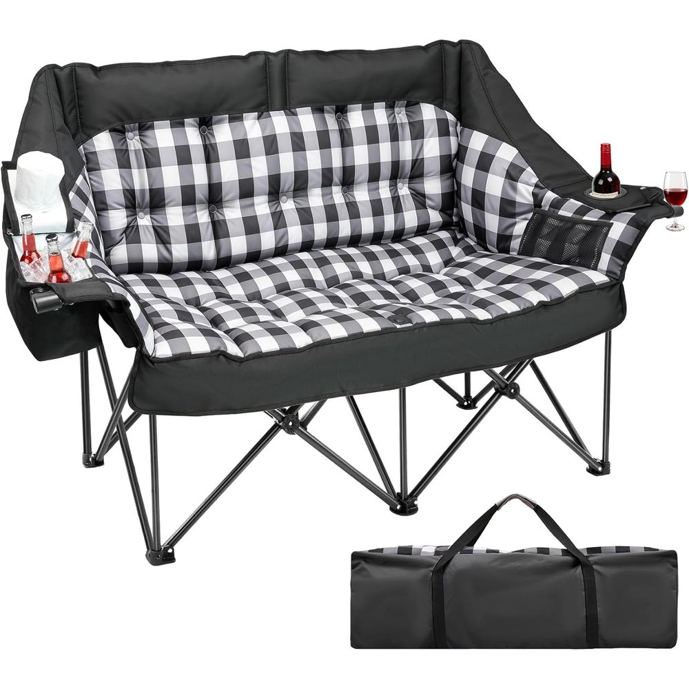 Oversized Padded Double Campin - مراجعة Outdoor Oversized Camping Chair وسعره