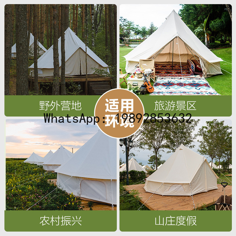 X-22  outdoor mongolian yurt t - مراجعة Outdoor Yurt Camping وسعره
