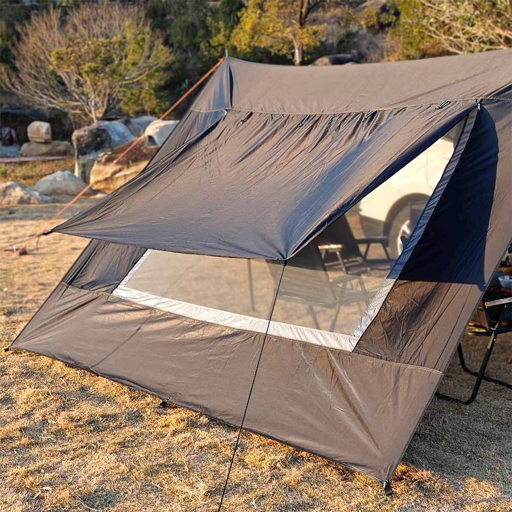 Factory Direct Sale Polyester  - مراجعة Outdoor Camping Car Tail Tent وسعره