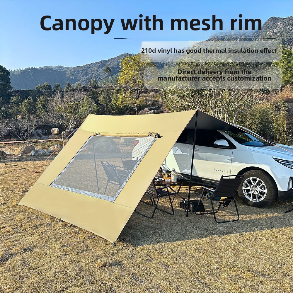 Factory Direct Sale Polyester  - مراجعة Outdoor Camping Car Tail Tent وسعره
