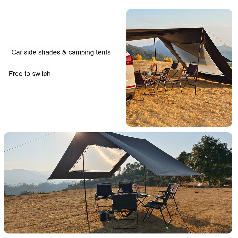 Factory Direct Sale Polyester  - مراجعة Outdoor Camping Car Tail Tent وسعره