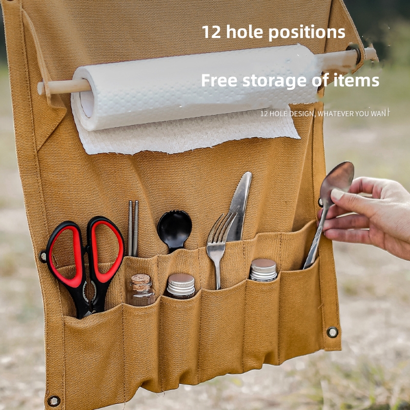 Outdoor Canvas Utensil Organiz - مراجعة Outdoor Camping Wallpaper وسعره