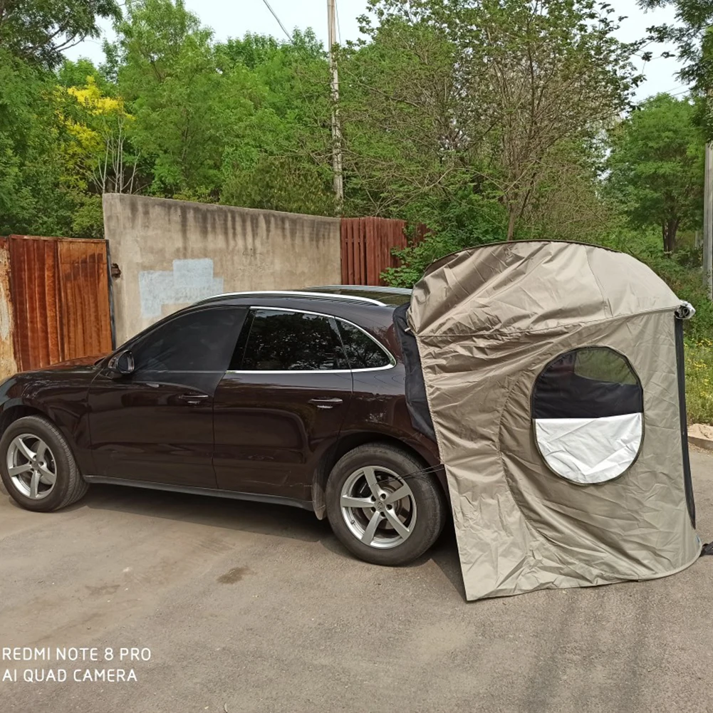 Car Rear Roof Outdoor Equipmen - مراجعة Outdoor Camping Car Tail Tent وسعره