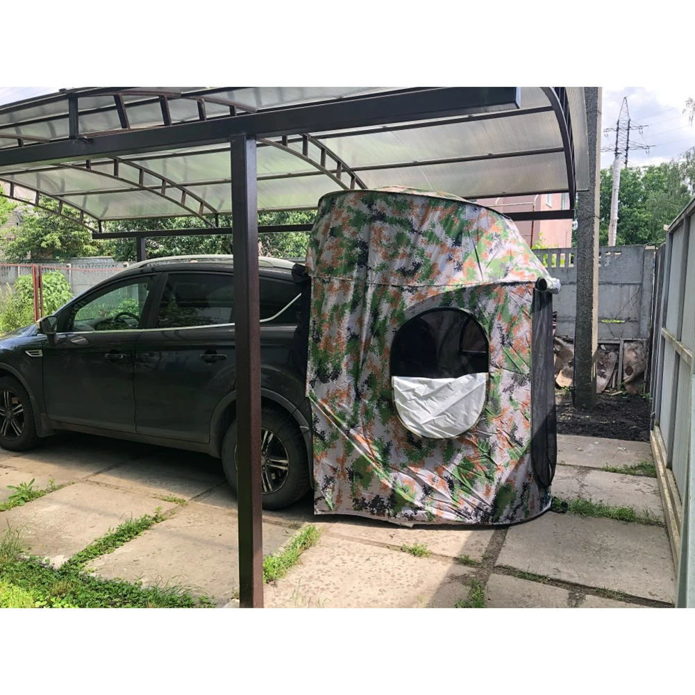 Car Rear Roof Outdoor Equipmen - مراجعة Outdoor Camping Car Tail Tent وسعره