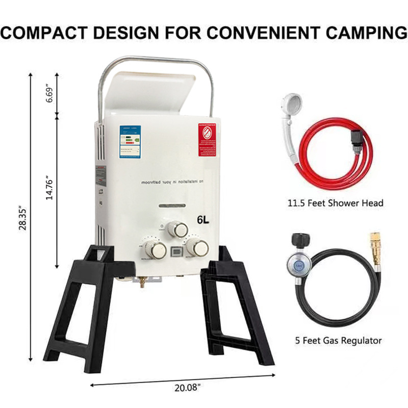 New Model RV Outdoor Water Hea - مراجعة Outdoor Camping Water Heater وسعره