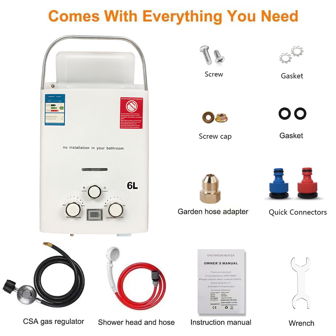 New Model RV Outdoor Water Hea - مراجعة Outdoor Camping Water Heater وسعره