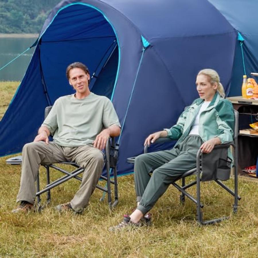 Aluminum Oversized Camping Cha - مراجعة Outdoor Oversized Camping Chair وسعره