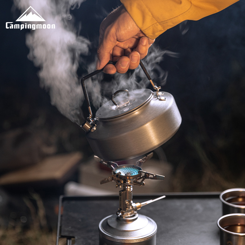 S800 small aluminum alloy camp - مراجعة Outdoor Camping Kettle وسعره