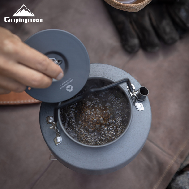 S800 small aluminum alloy camp - مراجعة Outdoor Camping Kettle وسعره