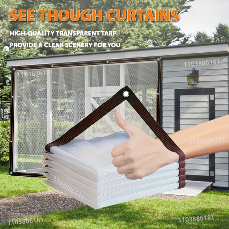 Transparent Outdoor Tarpaulin  - مراجعة Outdoor Camping Dog Fence وسعره