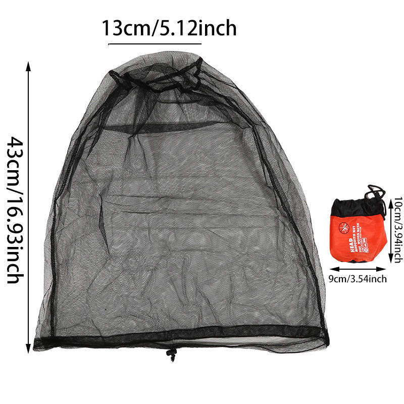 Outdoor Mosquito Head Mesh Net - مراجعة Outdoor Yurt Camping وسعره