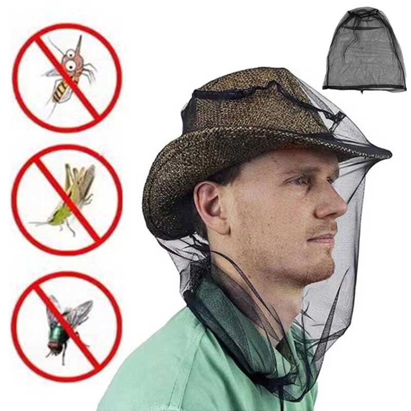 Outdoor Mosquito Head Mesh Net - مراجعة Outdoor Yurt Camping وسعره