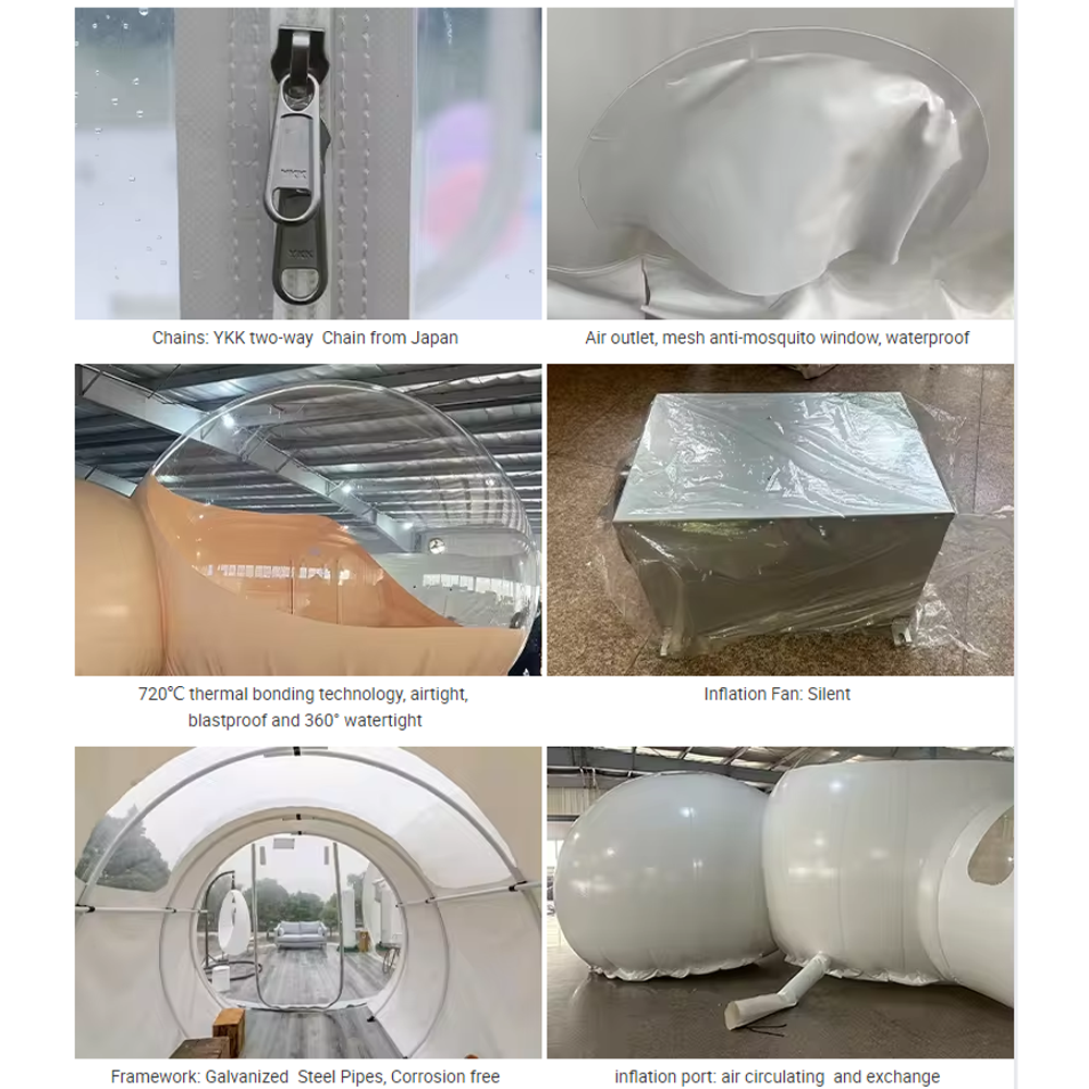 AOYU Inflatable Bubble Adverti - مراجعة Outdoor Camping Inflatable Tent وسعره