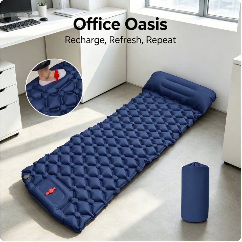 Ultralight Inflatable Sleeping - مراجعة Camp Pillow Compressible وسعره