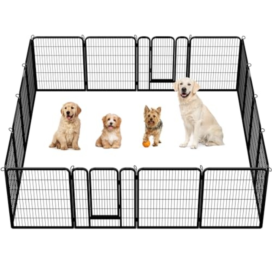 Dog Playpen Outdoor 40 inch 12 - مراجعة Outdoor Camping Dog Fence وسعره