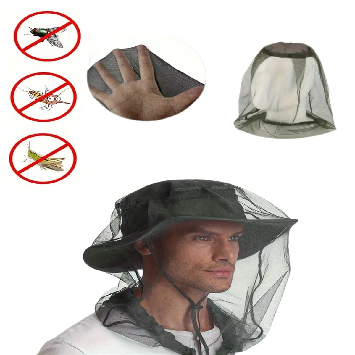 2PC Outdoor Camping and Hiking - مراجعة Outdoor Camping Hat وسعره