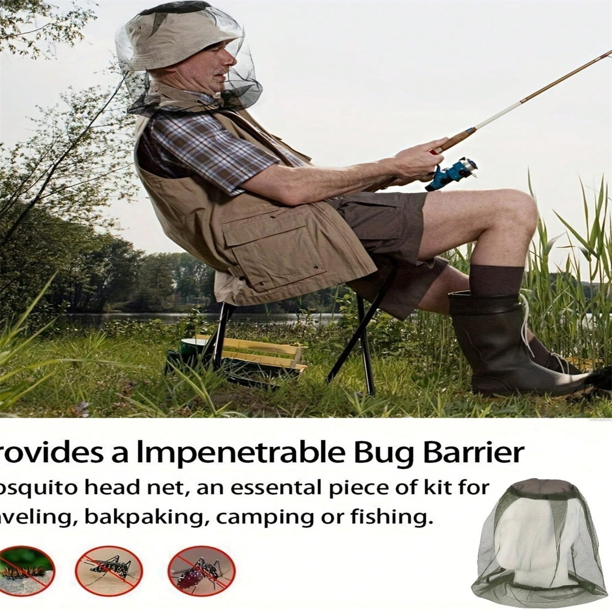 2PC Outdoor Camping and Hiking - مراجعة Outdoor Camping Hat وسعره