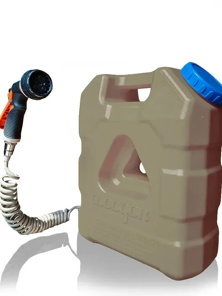 Roof water tank outdoor portab - مراجعة Outdoor Camping Hot Water Shower وسعره
