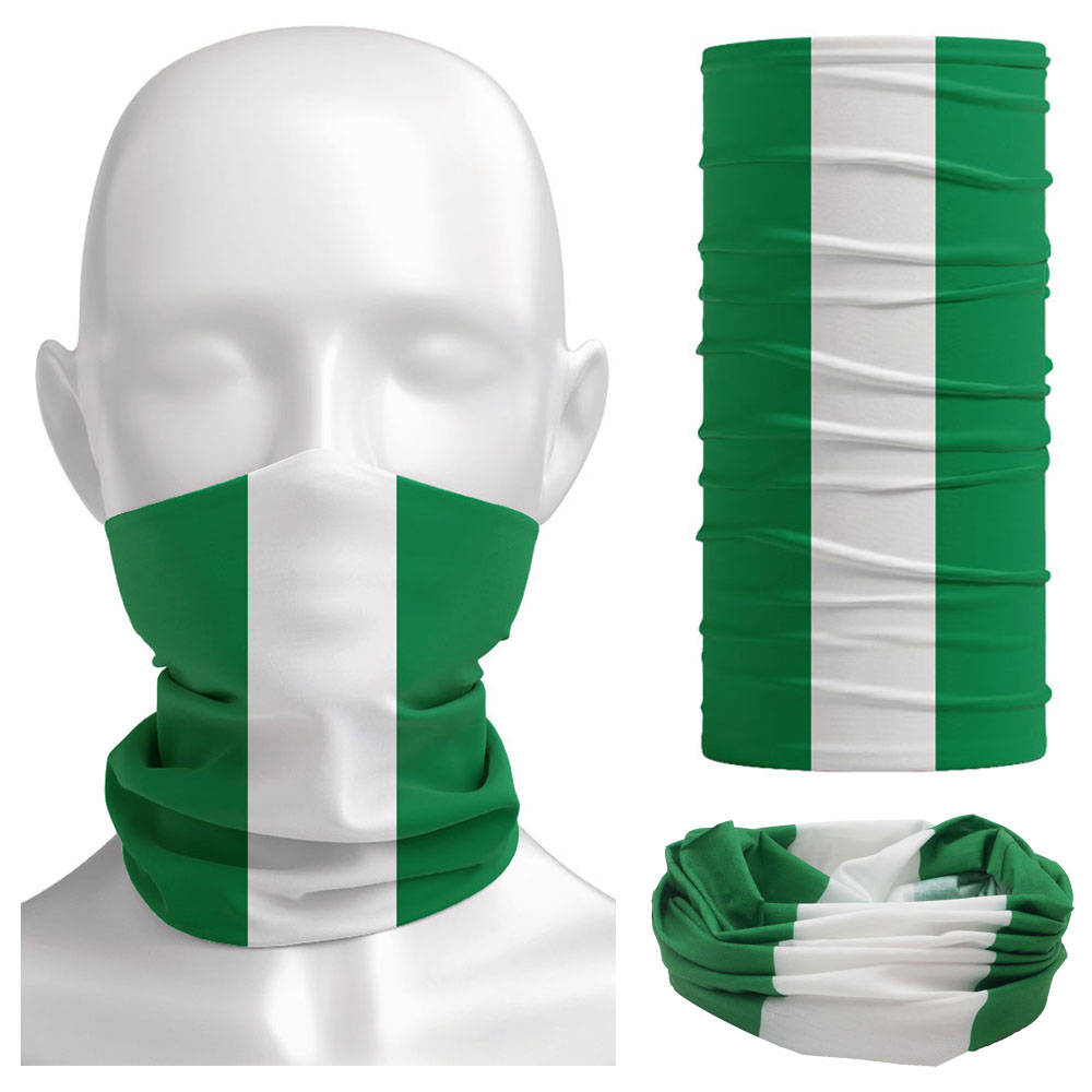 Nigeria Flag Bandanna Women Ne - مراجعة Outdoor Camping Gear وسعره