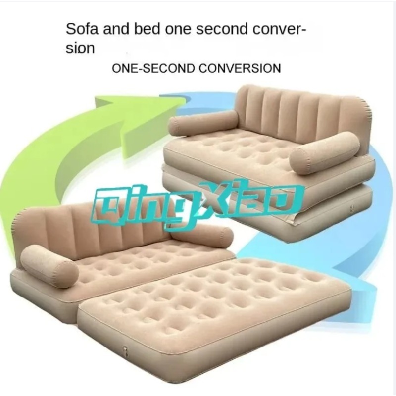 Automatic Inflatable Sofa Bed  - مراجعة Outdoor Camping Inflatable Tent وسعره