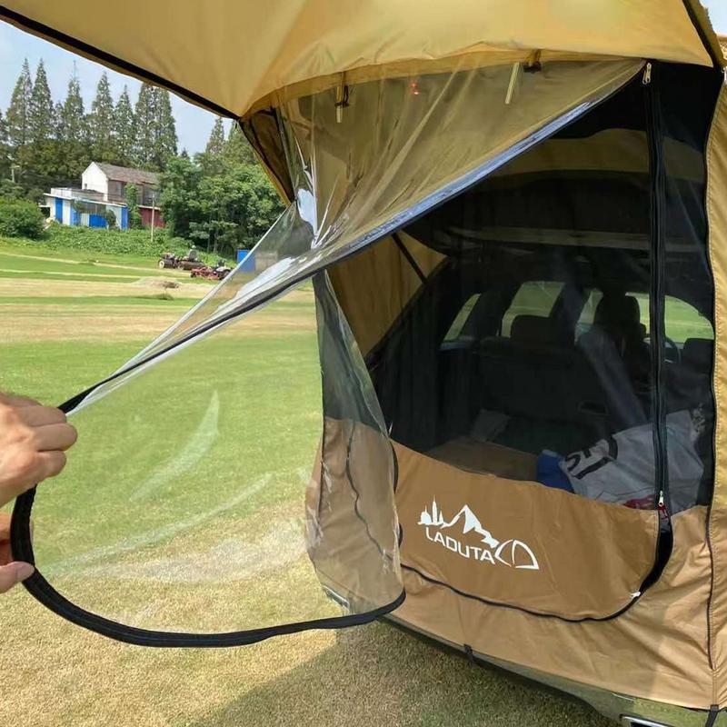 Car Trunk Tent Auto Awning Wat - مراجعة Outdoor Camping Car Tail Tent وسعره