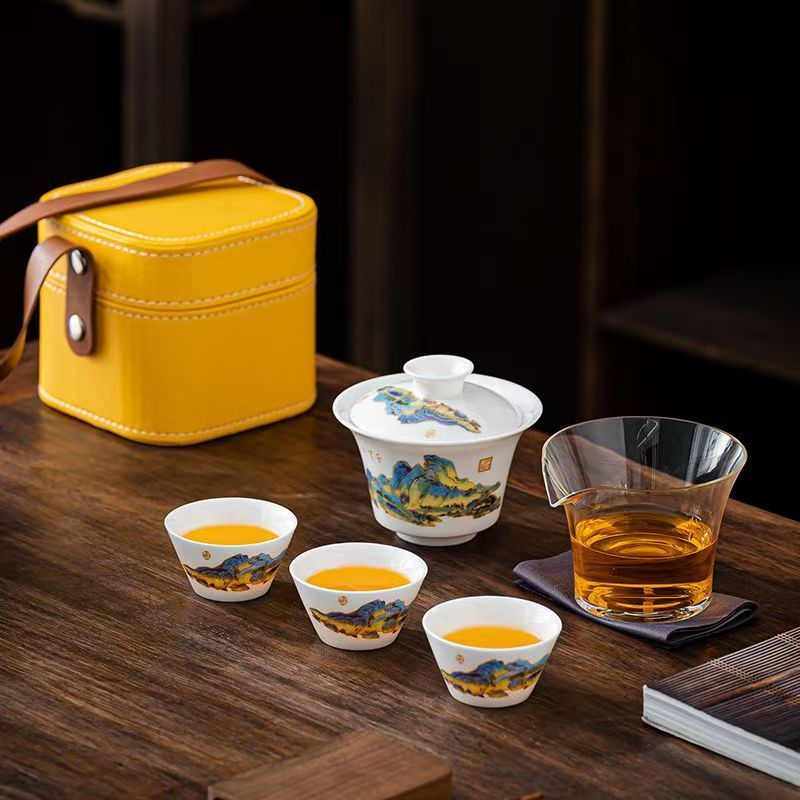 Travel Jade White Porcelain Te - مراجعة Outdoor Camping Kettle وسعره