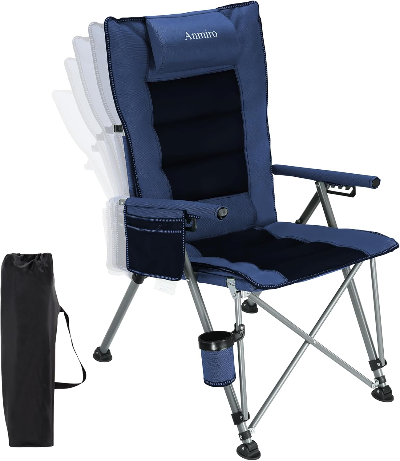 Heavy Duty Folding Camping Cha - مراجعة Outdoor Oversized Camping Chair وسعره
