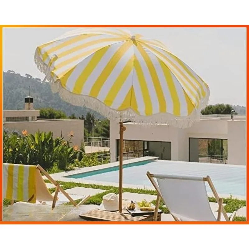 2026 2-meter Yellow Striped Um - مراجعة Outdoor Camping Events 2026 وسعره
