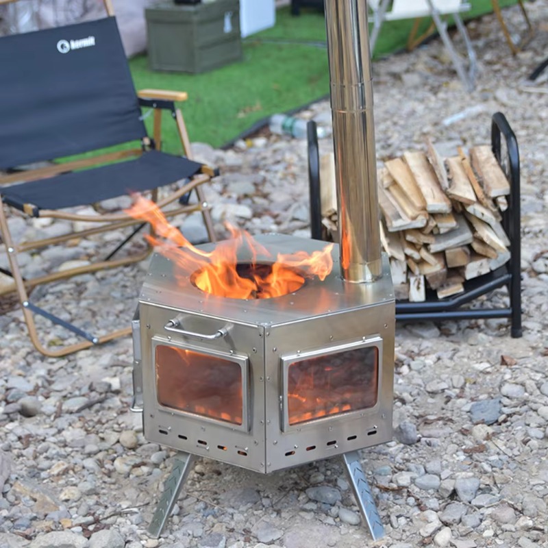 【Popular】Folding Multipurpose  - مراجعة Outdoor Camping Stove وسعره