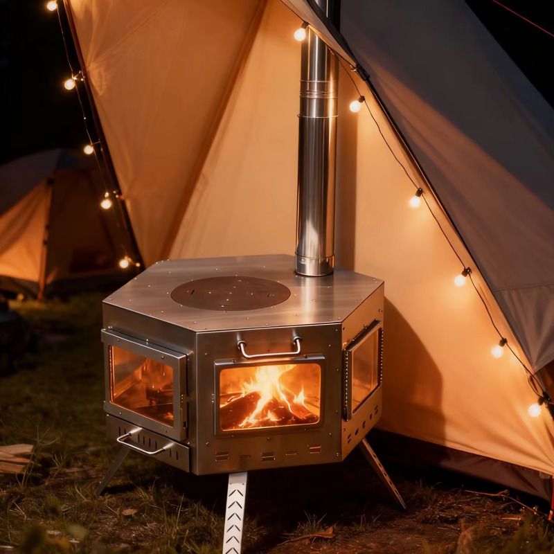 【Popular】Folding Multipurpose  - مراجعة Outdoor Camping Stove وسعره
