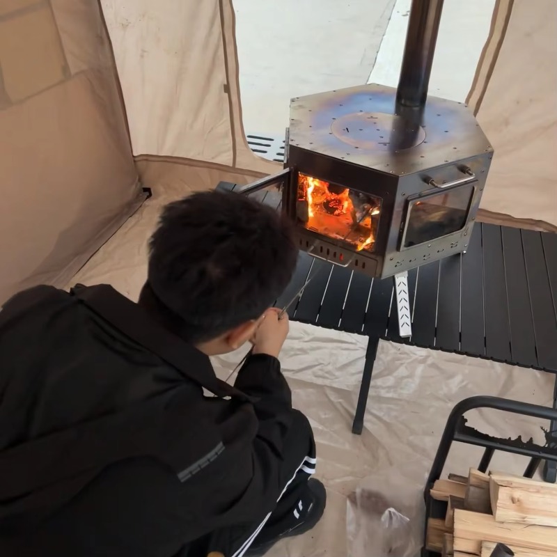 【Popular】Folding Multipurpose  - مراجعة Outdoor Camping Stove وسعره