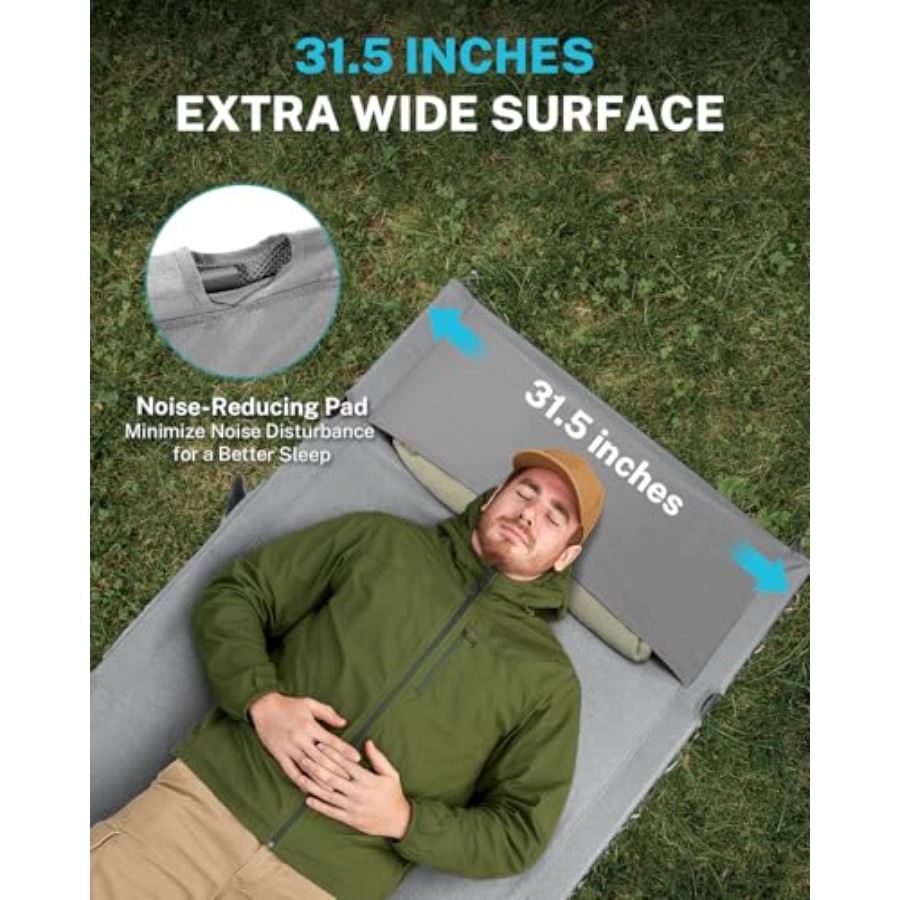 Camping cot for outdoor use, s - مراجعة Outdoor Camping Cot وسعره