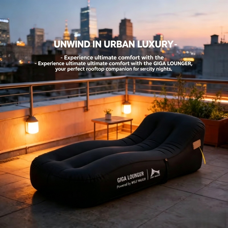 LXZ Automatic Inflatable Chair - مراجعة Bed Outdoor Camping وسعره
