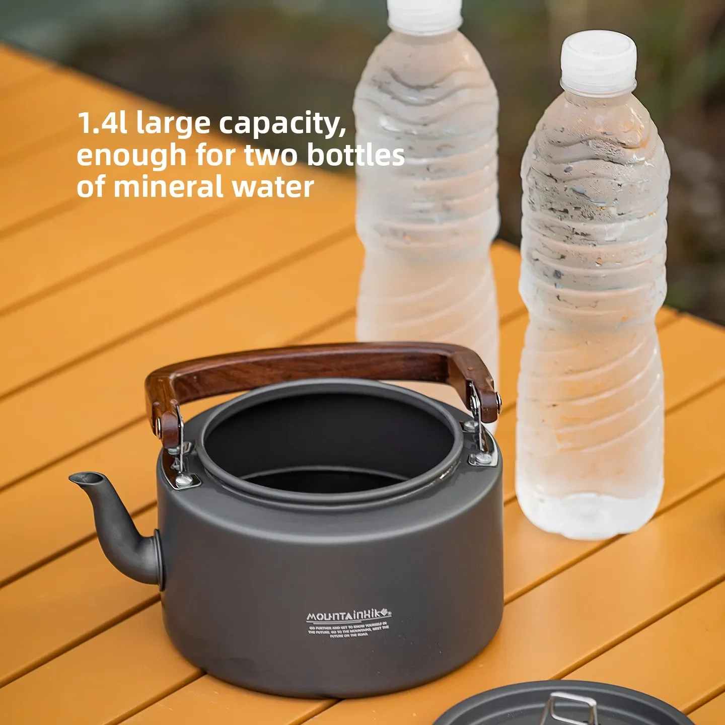 MOUNTAIINHIKER Aluminum Alloy  - مراجعة Outdoor Camping Kettle وسعره