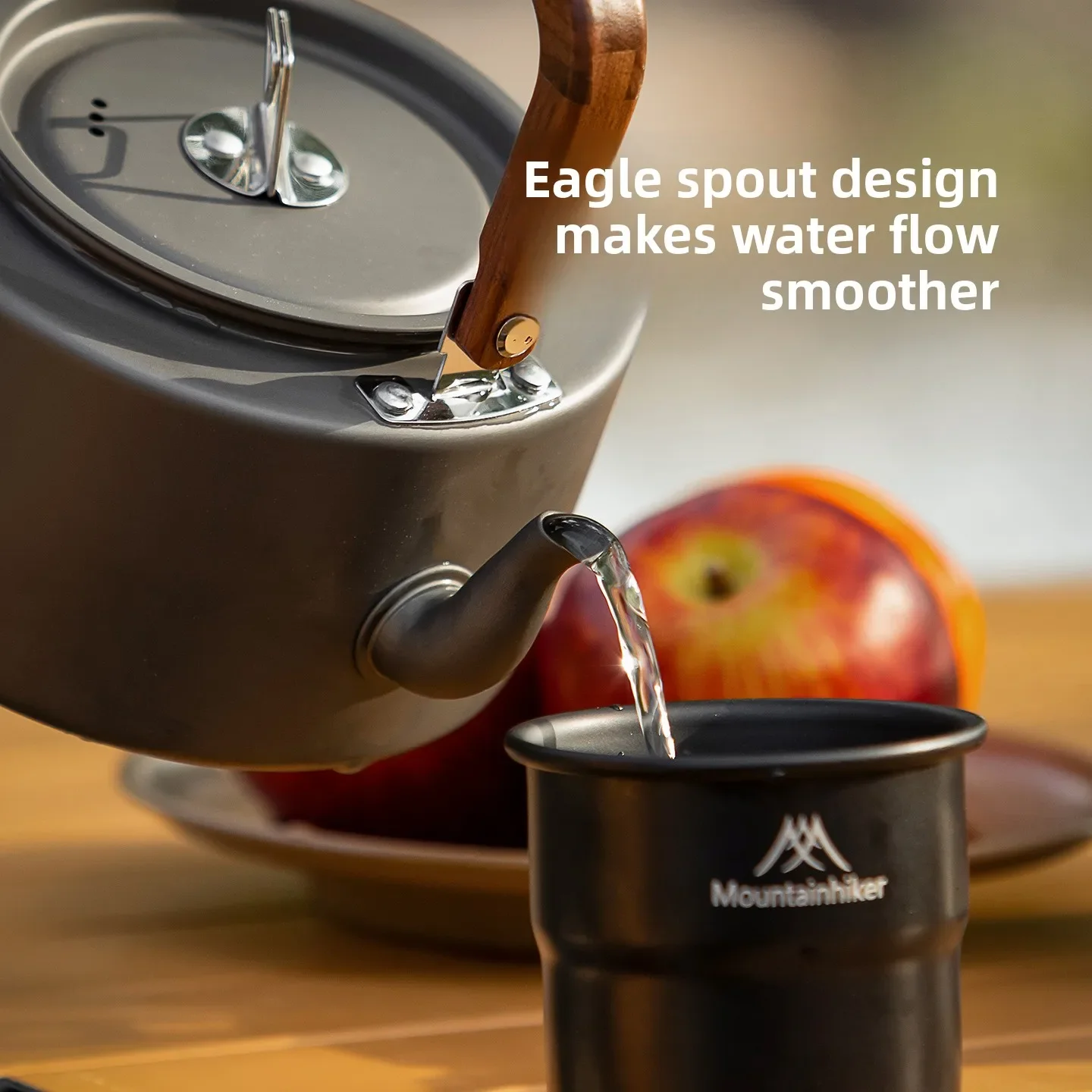 MOUNTAIINHIKER Aluminum Alloy  - مراجعة Outdoor Camping Kettle وسعره