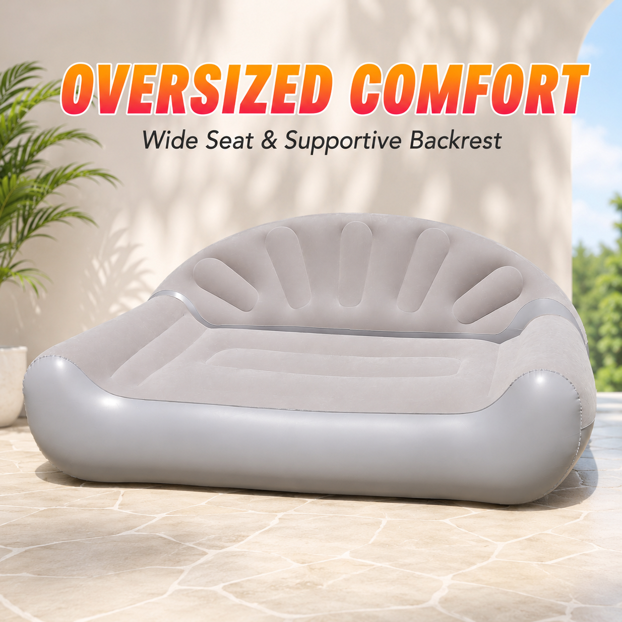 1PC Inflatable Lounge Sofa, Ou - مراجعة Bed Outdoor Camping وسعره