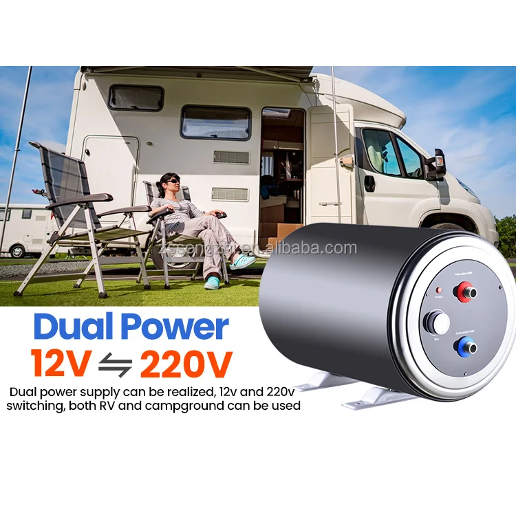 RV 200w Stainless Steel 10l 15 - مراجعة Outdoor Camping Water Heater وسعره