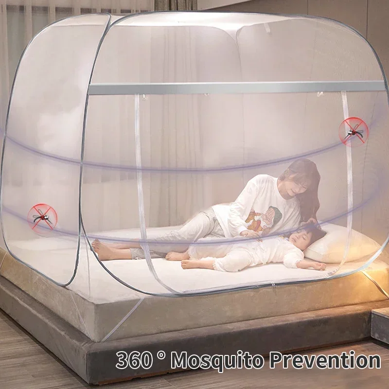 Mongolian Yurt Double Bed Mosq - مراجعة Outdoor Yurt Camping وسعره