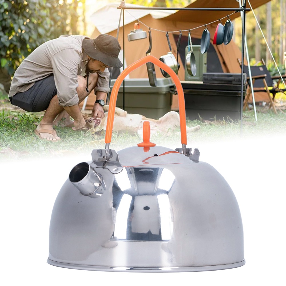 Durable Stainless Steel Portab - مراجعة Outdoor Camping Kettle وسعره